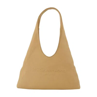 Alexander Wang Pike Small Hobo Shoulder Bag - Leather - Beige In Multi