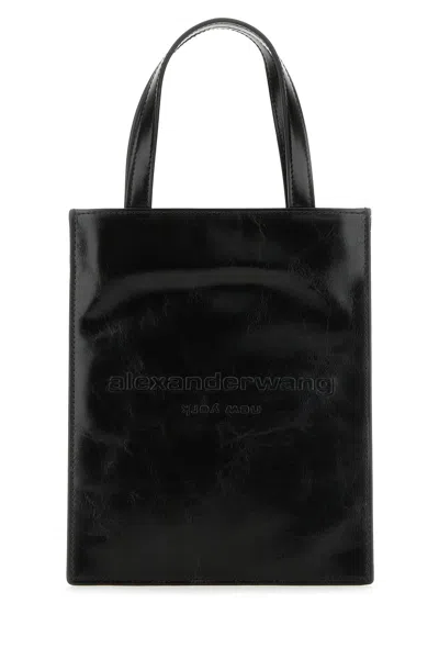ALEXANDER WANG ALEXANDER WANG BLACK LEATHER SMALL PINCH HANDBAG