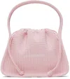 Alexander Wang Women Small Ryan Rhinestone Handbag In Ballerina Pink