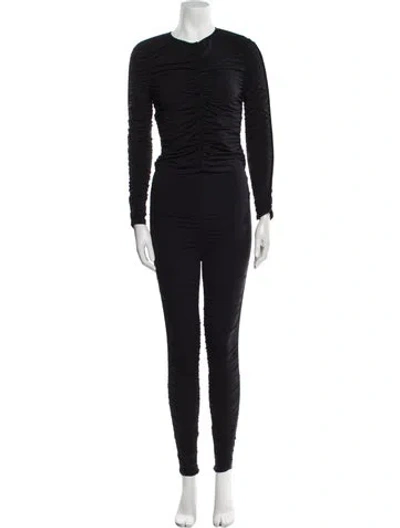 Pre-owned Alexander Wang Pleated Accents Pant Set In Blue