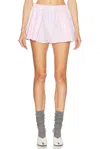 Alexander Wang Light Pink Panelled Shorts In Light Pink & Mauve