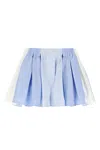 Alexander Wang Playful Striped And Solid Boxer-style Shorts
