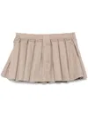Alexander Wang Minirock Mit Falten In Green