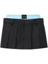 Alexander Wang Layered Pleated Skort