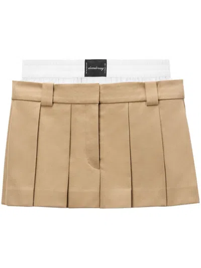 ALEXANDER WANG ALEXANDER WANG PLEATED SKORT W/BOXER CLOTHING