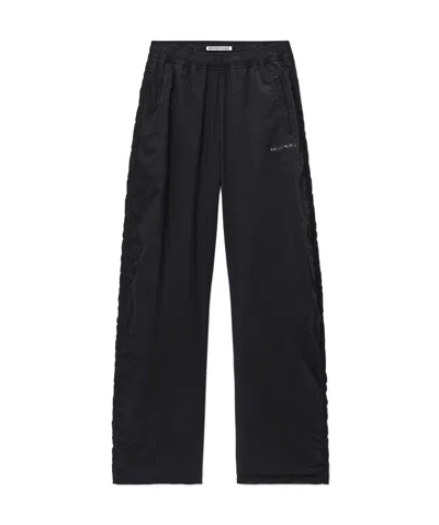 Alexander Wang Pleated Sports Pants In Black