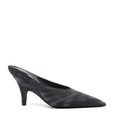 Alexander Wang Pointed High-heeled Sandals In Black