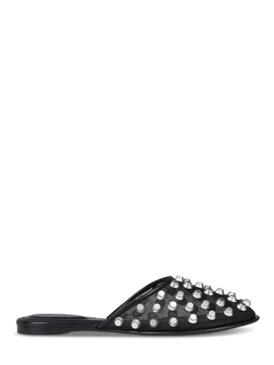 ALEXANDER WANG POINTED TOE FLAT SANDALS