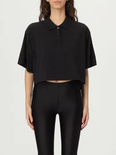 ALEXANDER WANG POLO SHIRT ALEXANDER WANG WOMAN COLOR BLACK,H15428002