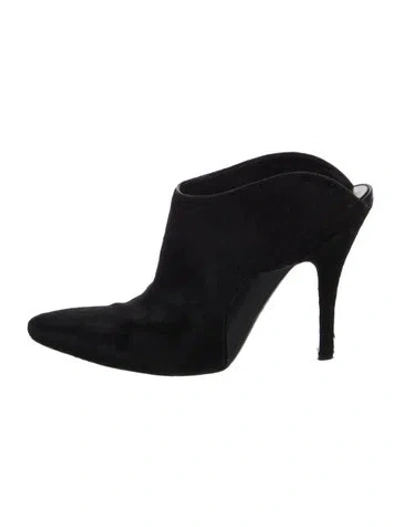 Pre-owned Alexander Wang Ponyhair Boots In Black