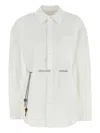 Alexander Wang White Poplin Shirt In White