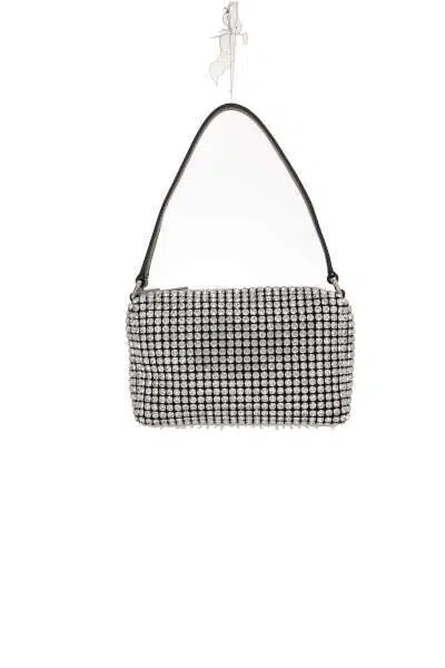 Alexander Wang Pouch Heiress Medium In Silver