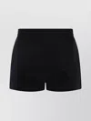 Alexander Wang Logo Detail Track Shorts In Black