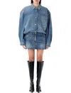 ALEXANDER WANG ALEXANDER WANG PRE-STYLED DENIM SHIRTDRESS