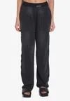 Alexander Wang Pre-styled Sweatpants With Boxer In Black