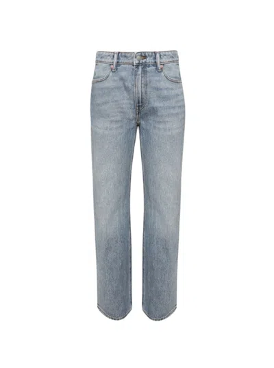 Alexander Wang Pre-styled Logo Thong Jeans