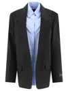 Alexander Wang Pre-styled Oversized Boxy Blazer & Shirt