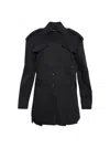 Alexander Wang Pre-styled Shirt And Skort Romper Black