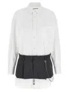 Alexander Wang Pre-styled Shirt Dress W Chain Dresses Multicolor