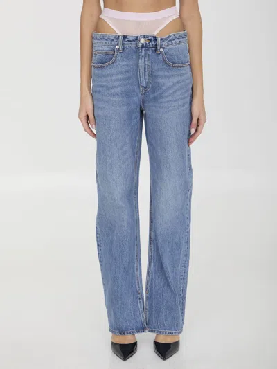 ALEXANDER WANG STRAIGHT LEG JEANS