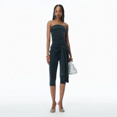 ALEXANDER WANG PRE-STYLED WRAP CATSUIT