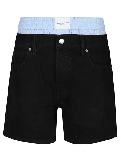 ALEXANDER WANG PRESTYLE BOXER LOOSE SHORT