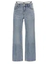 Alexander Wang Prestyle Diamante Charm Jeans In Blue