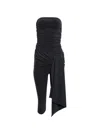 Alexander Wang Vintage Effect Stretch Jumpsuit With Knot Detail