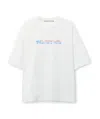 Alexander Wang Logo-print Cotton T-shirt In White