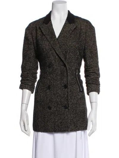Pre-owned Alexander Wang Printed Blazer In Neutral