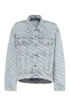 Alexander Wang Printed Denim Jacket