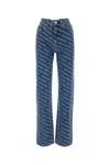Alexander Wang Denim Jeans Featuring Belt Loops