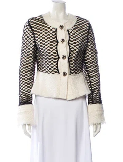 Pre-owned Alexander Wang Printed Jacket In Neutral