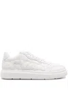 Alexander Wang Puff Leather Sneakers In White