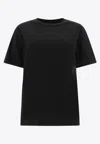 Alexander Wang Essential Short Sleeve Cotton T-shirt In Black