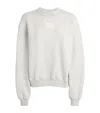 Alexander Wang Grey Cotton Sweatshirt In Grey
