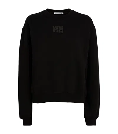 ALEXANDER WANG PUFF PRINT TERRY SWEATSHIRT