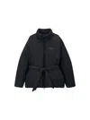Alexander Wang Decorative Filled Down Jacket In Black