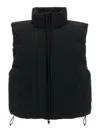 Alexander Wang Black Polyester Blend Sleeveless Down Jacket In Black