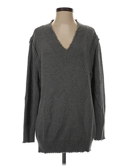 Pre-owned Alexander Wang Pullover Sweater In Gray