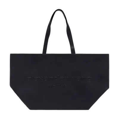 Alexander Wang Punch Shopper Bag In Black