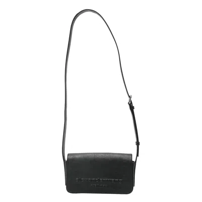 Pre-owned Alexander Wang Punch Flap Crossbody 'black' | Women's Size Onesize