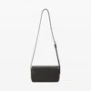 Alexander Wang Punch Flap Crossbody Leather Small In Black
