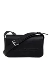Alexander Wang Punch Flap Shoulder Bag In Black