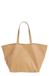 Alexander Wang Punch Logo Crinkled Leather Tote