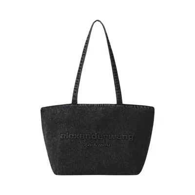 Pre-owned Alexander Wang Punch Medium Tote Bag 'grey Aged' | Women's Size Onesize In Gray