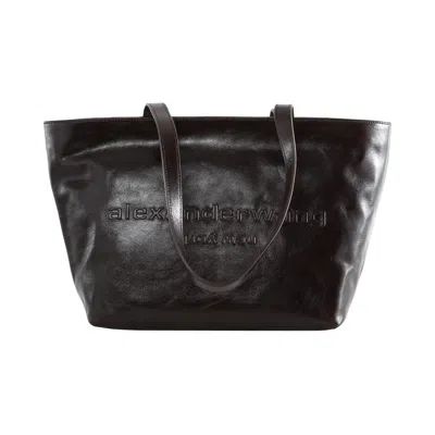 Pre-owned Alexander Wang Punch Medium Tote Bag 'oxblood' | Black | Women's Size Onesize