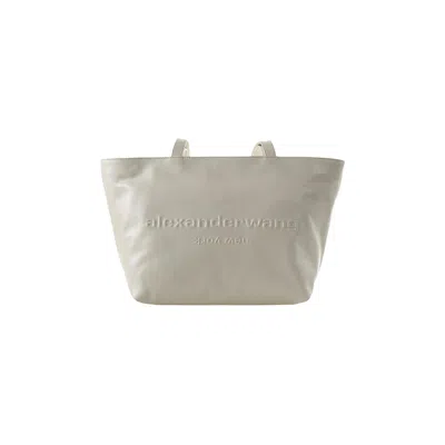 Pre-owned Alexander Wang Punch Medium Tote Bag 'vanilla' | White | Women's Size Onesize