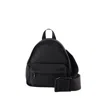 Alexander Wang Punch Mini Sling Backpack In Canvas In Black
