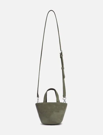 Alexander Wang Punch Mini Tote Bag In Green